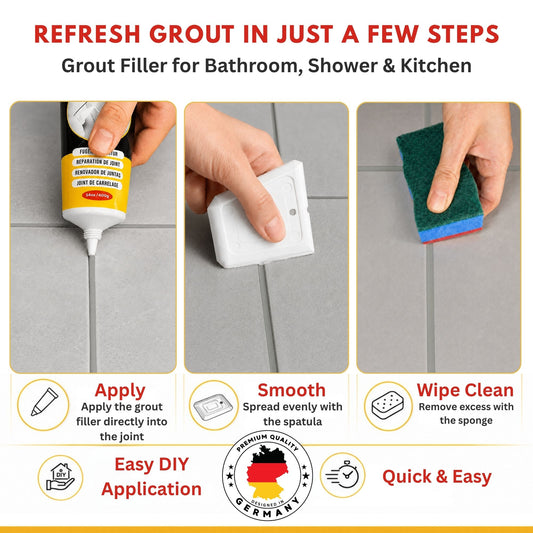 ISPAR Grout Repair Kit 400g – Grey