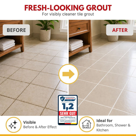 How to Repair Cracked Grout Lines at Home