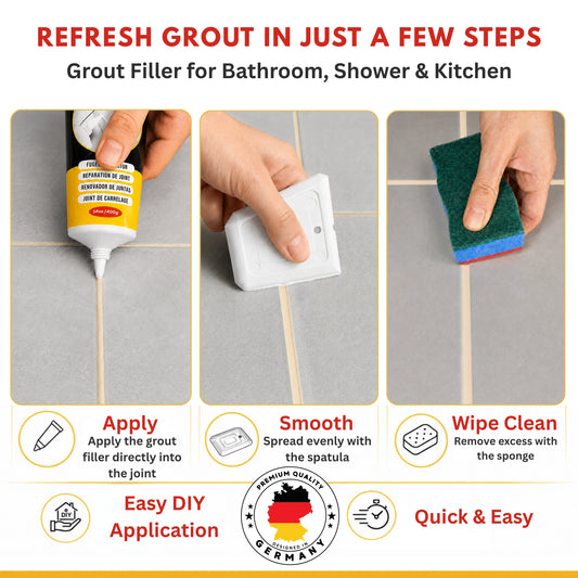 ISPAR Grout Repair Kit 400g – Cream