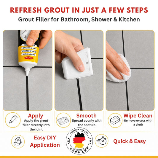 ISPAR Grout Repair Kit 250g – Black