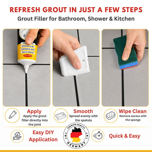 ISPAR Grout Repair Kit 400g – Black