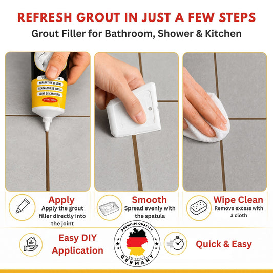 ISPAR Grout Repair Kit 250g – Brown