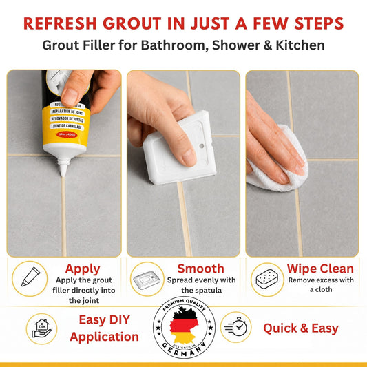 ISPAR Grout Repair Kit 250g – Cream