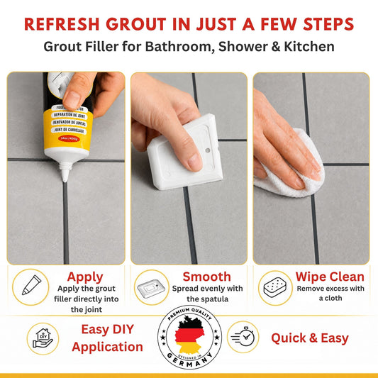 ISPAR Grout Repair Kit 250g – Dark Grey