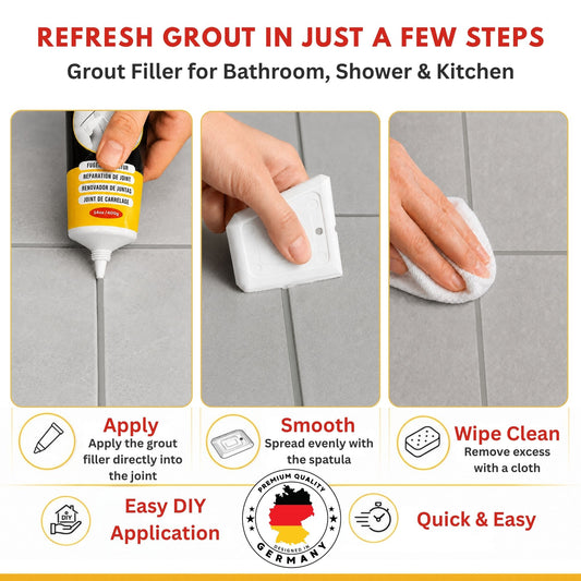 ISPAR Grout Repair Kit 250g – Grey