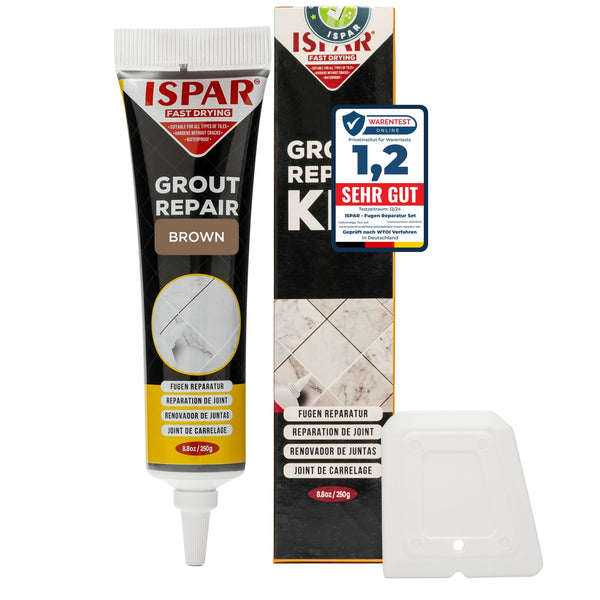 ISPAR Grout Repair Kit 250g – Brown