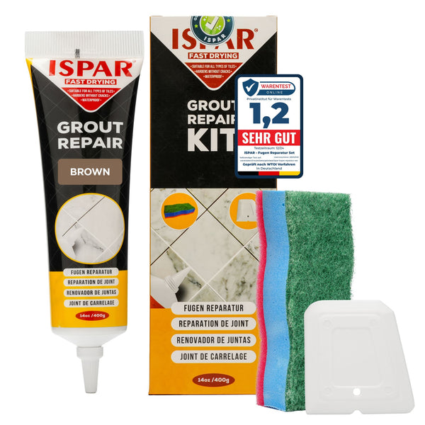 ISPAR Grout Repair Kit 400g – Brown