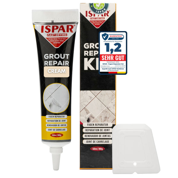ISPAR Grout Repair Kit 250g – Cream