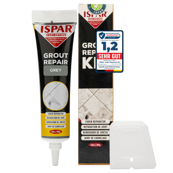 ISPAR Grout Repair Kit 250g – Grey